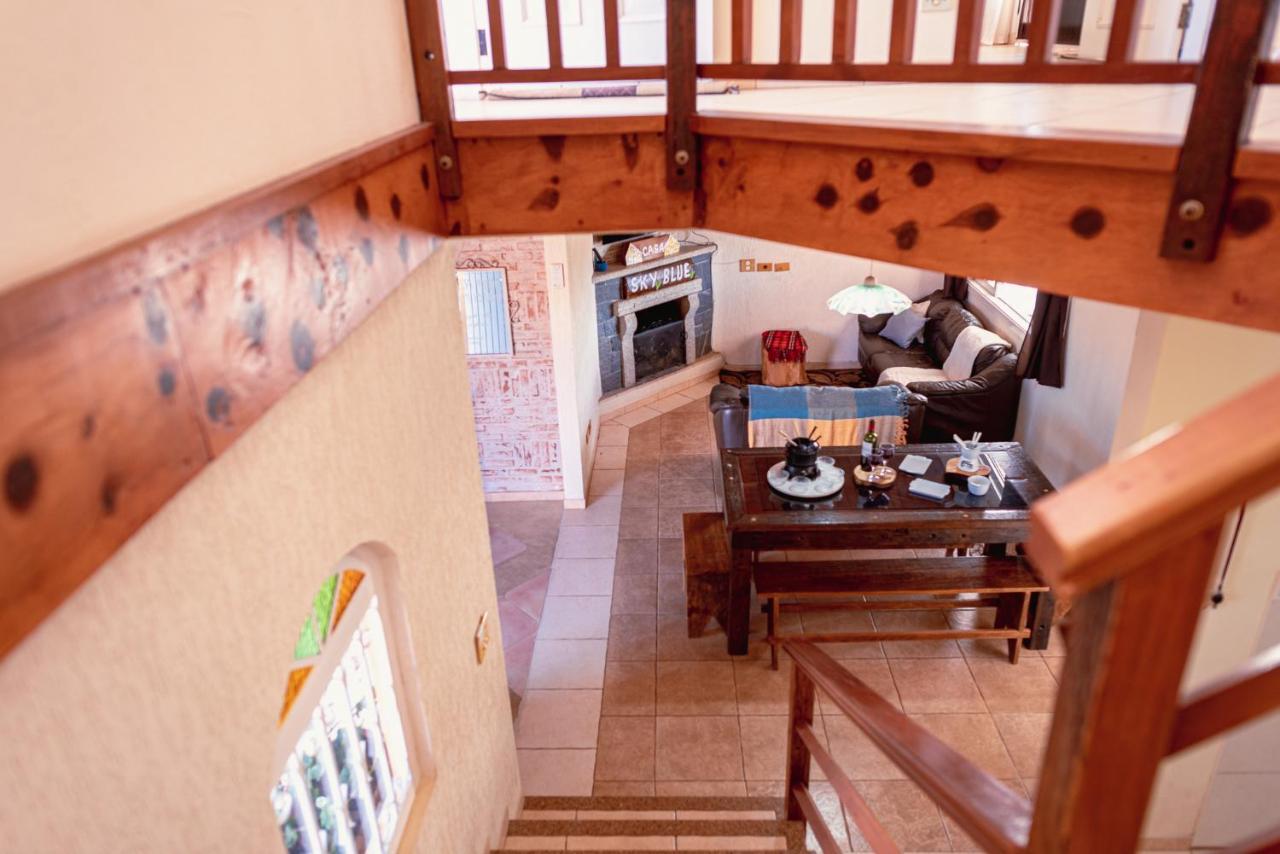 Casa Em Campos Do Jordao Villa Esterno foto