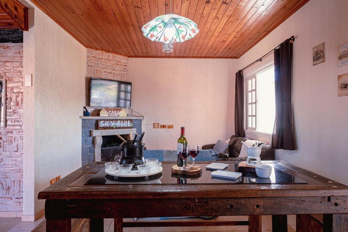 Casa Em Campos Do Jordao Villa Esterno foto