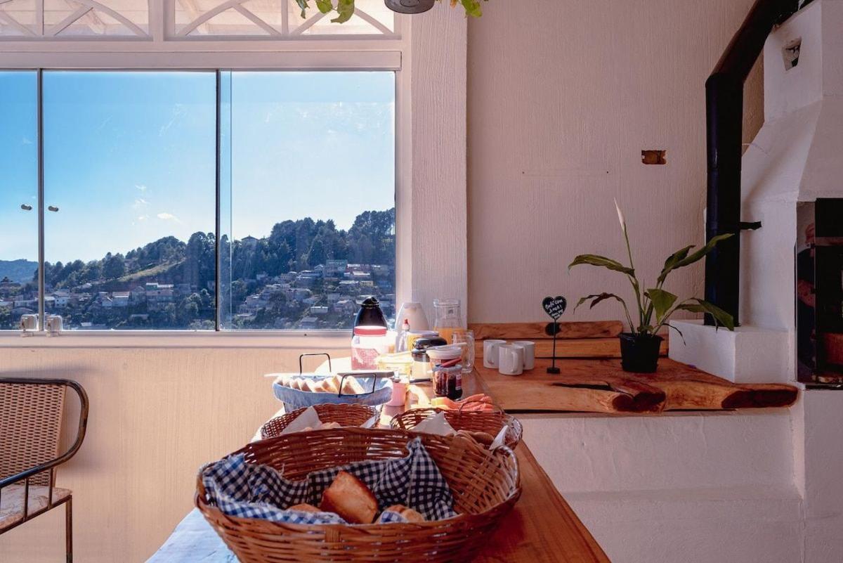 Casa Em Campos Do Jordao Villa Esterno foto
